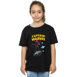 Marvel - T-shirt - Fille (Noir)