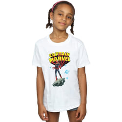 Marvel - T-shirt - Fille (Blanc)