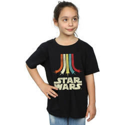 Star Wars - T-shirt - Fille (Noir)