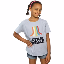 Star Wars - T-shirt - Fille (Gris chiné)