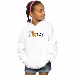 Disney - Sweat à capuche - Fille (Blanc)