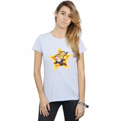 Captain Marvel - T-shirt - Femme (Gris chiné)