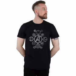 Marvel - T-shirt AVENGERS INFINITY WAR - Homme (Noir)