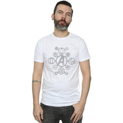 Marvel - T-shirt AVENGERS INFINITY WAR - Homme (Blanc)