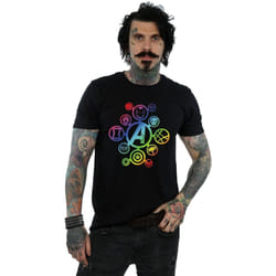Marvel - T-shirt AVENGERS INFINITY WAR - Homme (Noir)