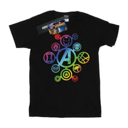 Marvel - T-shirt AVENGERS INFINITY WAR - Femme (Noir)