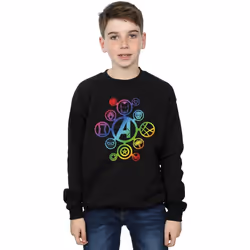 Marvel - Sweat AVENGERS INFINITY WAR - Garçon (Noir)