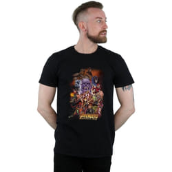 Marvel - T-shirt AVENGERS INFINITY WAR - Homme (Noir)