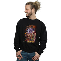 Marvel - Sweat AVENGERS INFINITY WAR - Homme (Noir)