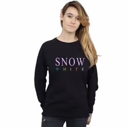 Disney Princess - Sweat SNOW WHITE GRAPHIC - Femme (Noir)