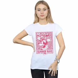 Disney - T-shirt - Femme (Blanc)