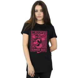 Disney - T-shirt - Femme (Noir)