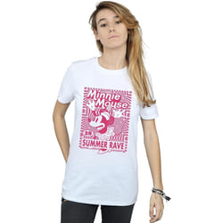 Disney - T-shirt - Femme (Blanc)
