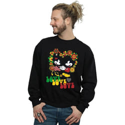 Disney - Sweat HIPPIE LOVE - Homme (Noir)