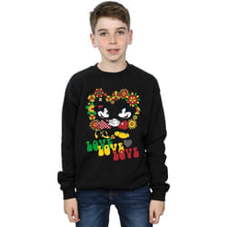 Disney - Sweat HIPPIE LOVE - Garçon (Noir)