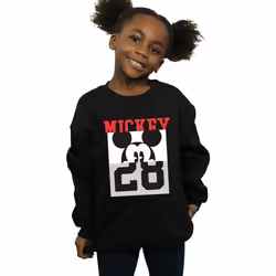 Disney - Sweat NOTORIOUS - Fille (Noir)