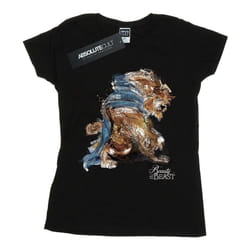 Disney - T-shirt BEAUTY AND THE BEAST - Femme (Noir)