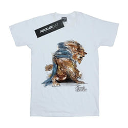 Disney - T-shirt BEAUTY AND THE BEAST - Femme (Blanc)