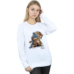 Disney - Sweat BEAUTY AND THE BEAST - Femme (Blanc)