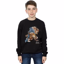 Disney - Sweat BEAUTY AND THE BEAST - Garçon (Noir)