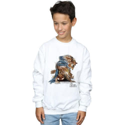 Disney - Sweat BEAUTY AND THE BEAST - Garçon (Blanc)