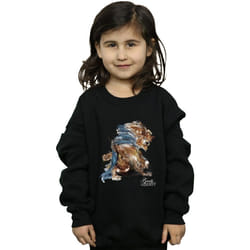 Disney - Sweat BEAUTY AND THE BEAST - Fille (Noir)