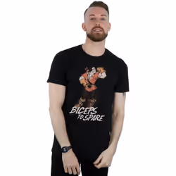 Disney - T-shirt BEAUTY AND THE BEAST BICEPS TO SPARE - Homme (Noir)