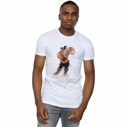 Disney - T-shirt BEAUTY AND THE BEAST BICEPS TO SPARE - Homme (Blanc)