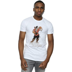 Disney - T-shirt BEAUTY AND THE BEAST BICEPS TO SPARE - Homme (Blanc)