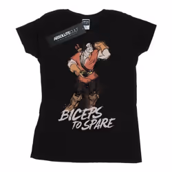 Disney - T-shirt BEAUTY AND THE BEAST BICEPS TO SPARE - Femme (Noir)