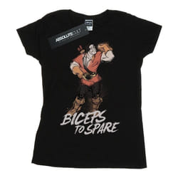 Disney - T-shirt BEAUTY AND THE BEAST BICEPS TO SPARE - Femme (Noir)