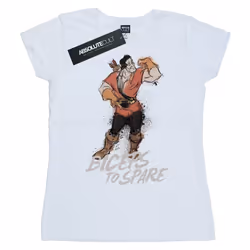 Disney - T-shirt BEAUTY AND THE BEAST BICEPS TO SPARE - Femme (Blanc)