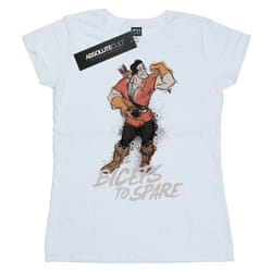 Disney - T-shirt BEAUTY AND THE BEAST BICEPS TO SPARE - Femme (Blanc)