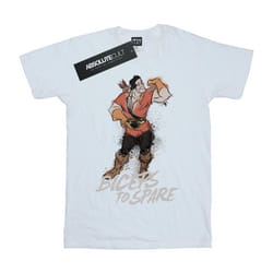 Disney - T-shirt BEAUTY AND THE BEAST BICEPS TO SPARE - Fille (Blanc)