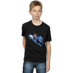 Marvel - T-shirt AVENGERS - Garçon (Noir)