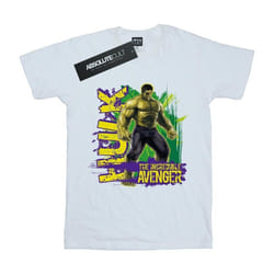 Marvel - T-shirt AVENGERS INCREDIBLE AVENGER - Fille (Blanc)