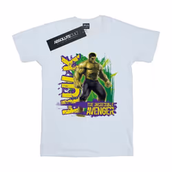 Marvel - T-shirt AVENGERS INCREDIBLE AVENGER - Fille (Blanc)