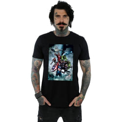 Marvel - T-shirt AVENGERS - Homme (Noir)