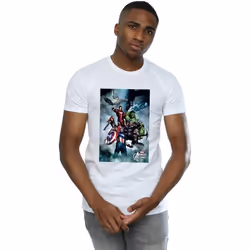 Marvel - T-shirt AVENGERS - Homme (Blanc)
