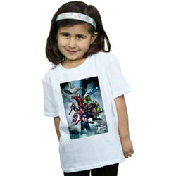 Marvel - T-shirt AVENGERS - Fille (Blanc)