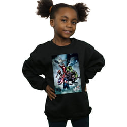 Marvel - Sweat AVENGERS - Fille (Noir)
