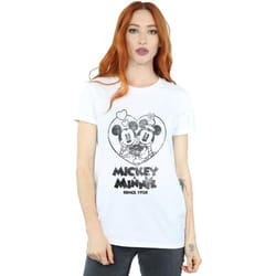 Disney - T-shirt SINCE - Femme (Blanc)