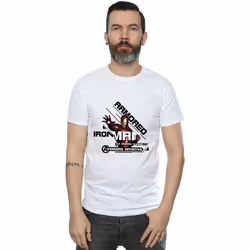Marvel - T-shirt AVENGERS ARMOURED AVENGER - Homme (Blanc)