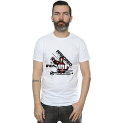 Marvel - T-shirt AVENGERS ARMOURED AVENGER - Homme (Blanc)