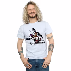 Marvel - T-shirt AVENGERS ARMOURED AVENGER - Homme (Gris chiné)