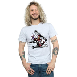 Marvel - T-shirt AVENGERS ARMOURED AVENGER - Homme (Gris chiné)