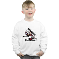 Marvel - Sweat AVENGERS ARMOURED AVENGER - Garçon (Blanc)