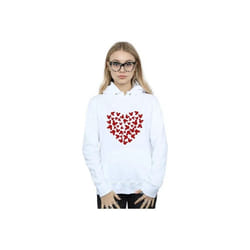 Disney - Sweat à capuche - Fille (Blanc)