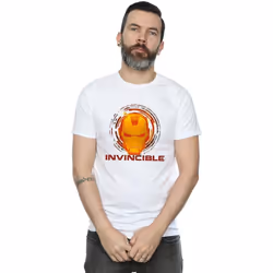 Marvel - T-shirt AVENGERS INVINCIBLE - Homme (Blanc)