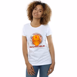 Marvel - T-shirt AVENGERS INVINCIBLE - Femme (Blanc)
